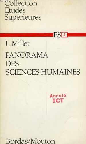 Panorama Des Sciences Humaines