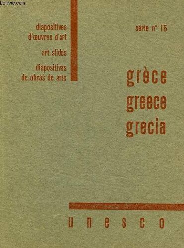 Diapositives D'oeuvres D'art, Serie N° 15, Grece