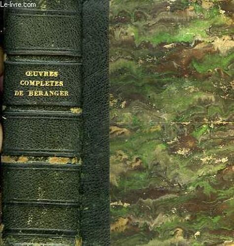 Oeuvres Completes De P.-J. De Beranger