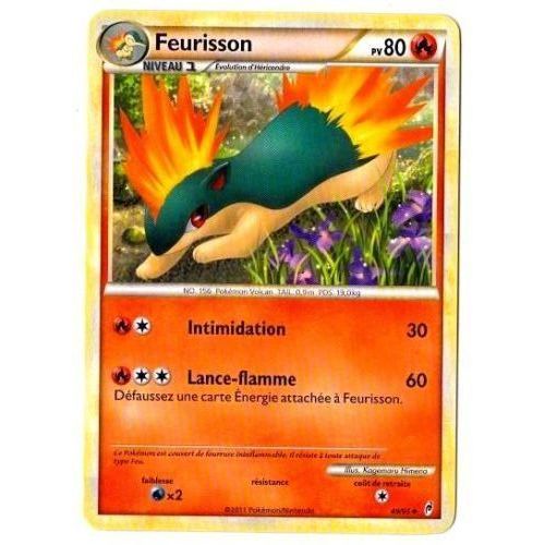 Feurisson (49/95) - Pokemon Hs Appel Des Légendes