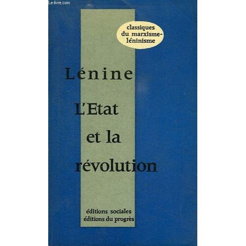 L'etat Et La Revolution