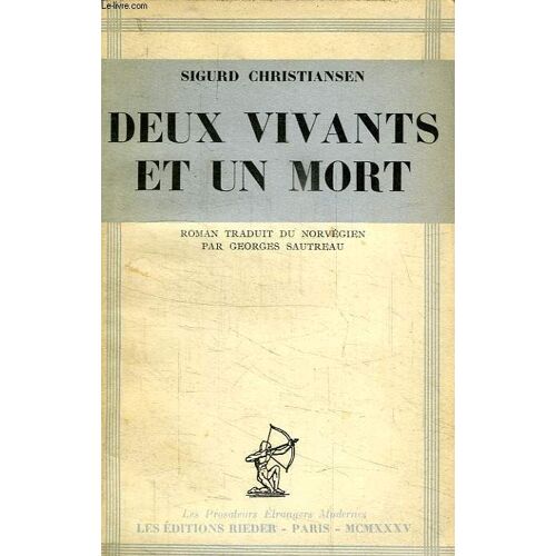 Deux Vivants Et Un Mort