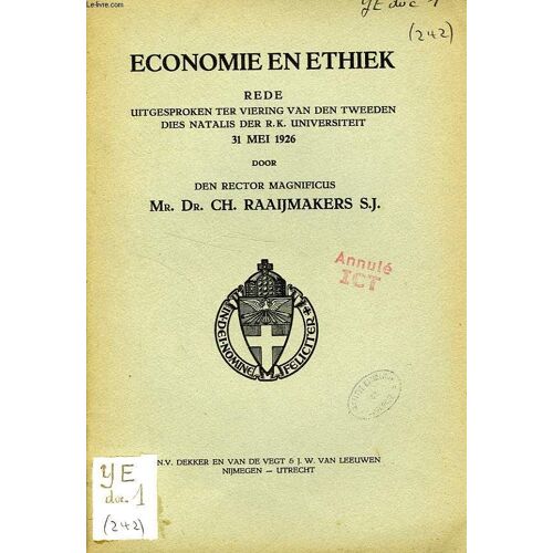 Economie En Ethiek