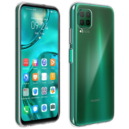 Coque Huawei P40 Lite Rigide Et Film Écran Verre Trempé 9h Transparent