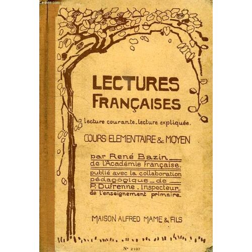 Lectures Francaise, Lecture Courante, Lecture Expliquee