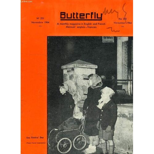 Butterfly, English-French Magazine, N° 221, Nov. 1964