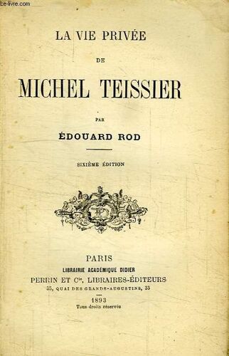 La Vie Privee De Michel Teissier