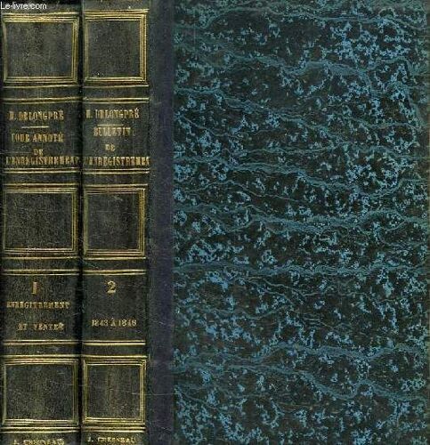 Code Annote De L'enregistrement, 2 Tomes