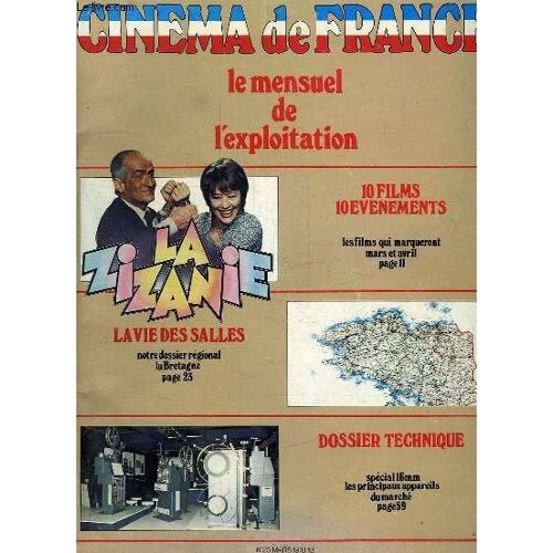 Cinema De France, Le Mensuel De L'exploitation, N° 23, Mars 1978