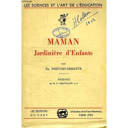 Maman Jardiniere D'enfants