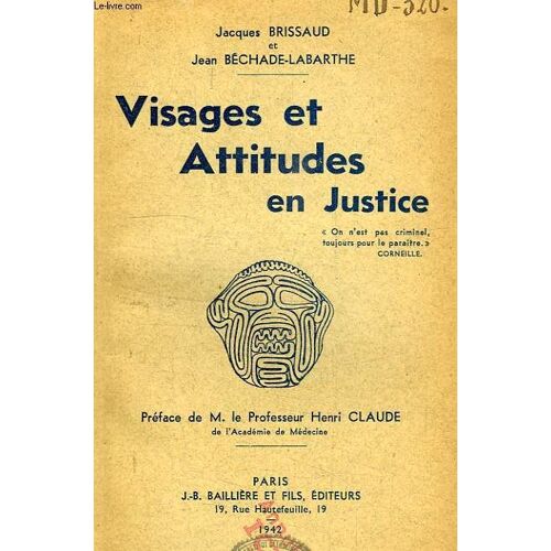 Visages Et Attitudes En Justice