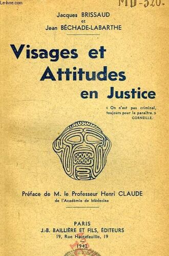 Visages Et Attitudes En Justice