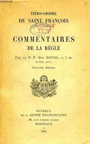Commentaires De La Regle