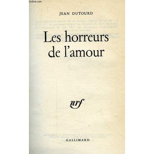 Les Horreurs De L'amour