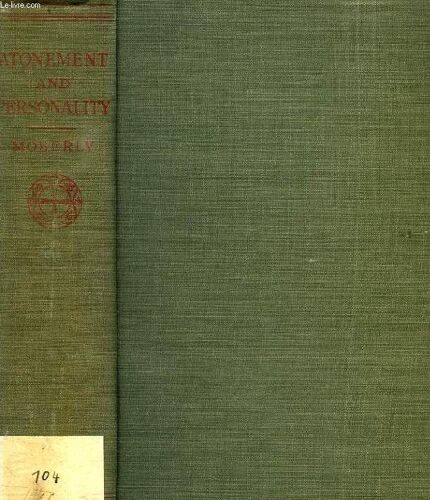 Atonement And Personality