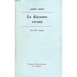 Le Discours Vivant, La Conception Psychanalytique De L'affect