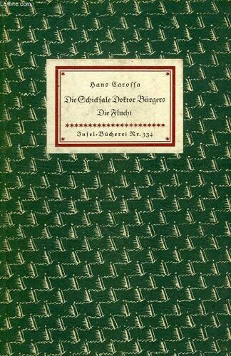 Die Schicksale Doktor Burgers, Die Flucht