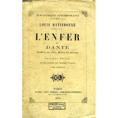 L'enfer, Tome I
