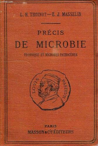 Precis De Microbie, Technique Et Microbes Pathogenes