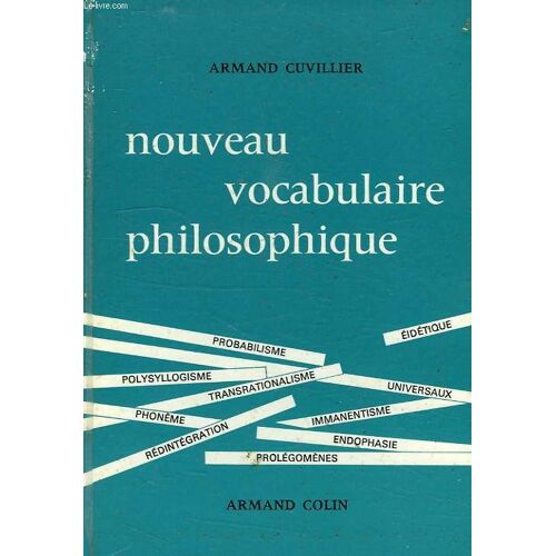 Nouveau Vocabulaire Philosophique