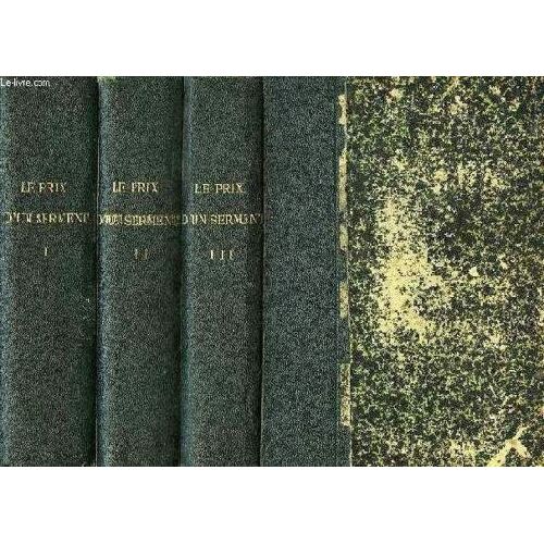 Le Prix D'un Serment, 3 Tomes