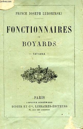 Fonctionnaires Et Boyards
