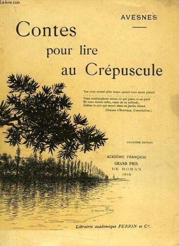 Contes Pour Lire Au Crepuscule