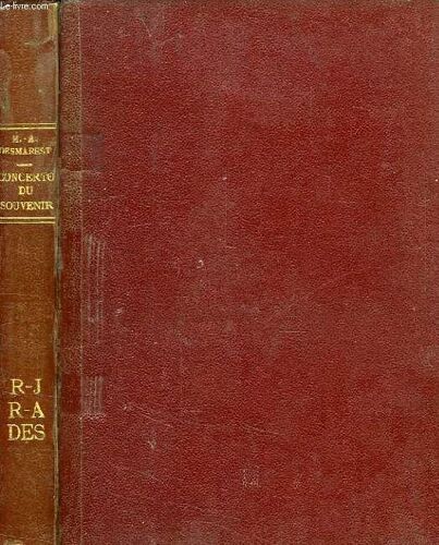 Concerto Du Souvenir