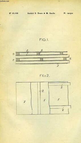 Xv, Eclairage, Chauffage, Refrigeration, Ventilation, 2, Isolant Calorifuge, 1re Addition Au Brevet D'invention N° 384-821, Office National De La Propriete Industrielle