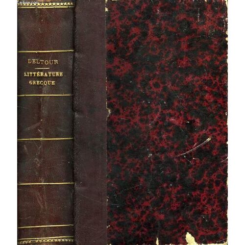 Histoire De La Litterature Grecque