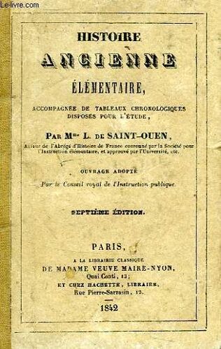 Histoire Ancienne Elementaire