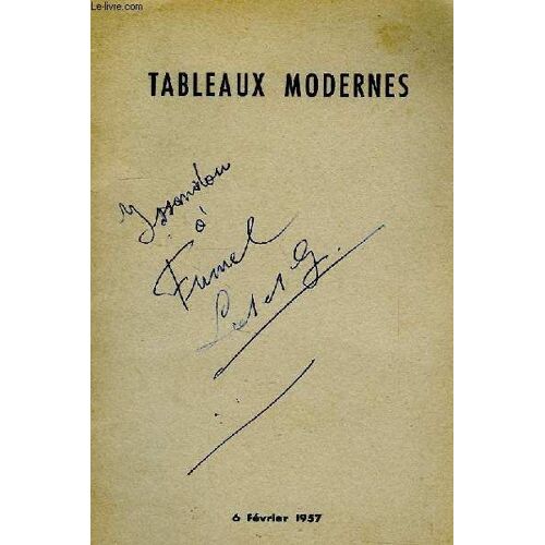 Tableaux Modernes, Aquarelles, Pastels, Gouaches, Dessins, Hotel Drouot, Salle N°1, Fev. 1957