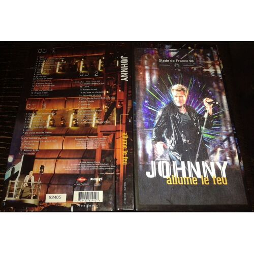 Reserve Personnel De Louviers Johnny Hallyday Allume Le Feu Coffret 3 Cd Hc