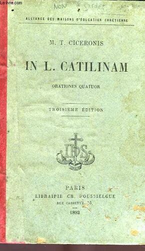 In L. Catilinam, Orationes Quatuor