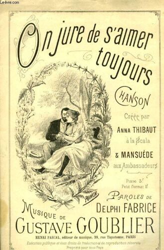 On Jure De S'aimer Toujours