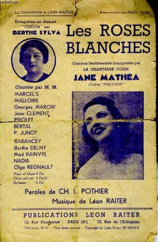 Les Roses Blanches