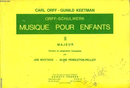 Musique Pour Enfants Ii Majeur