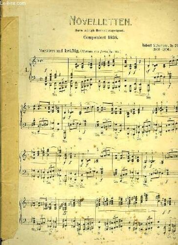 Novelletten Hern Adolph Henselt Zuggeignet Componiert 1838