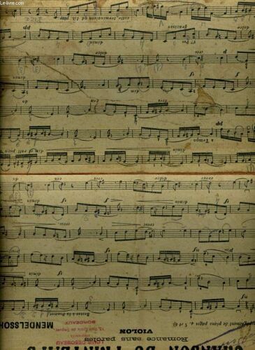 Chanson Du Primtemps Romance Sans Paroles