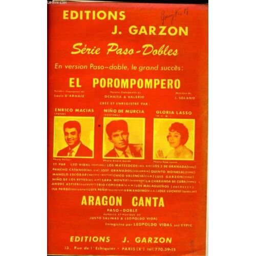 El Porompompero / Aragon Canta
