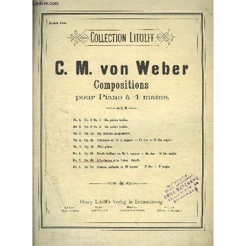 Compositions Pour Piano À 4 Mains.