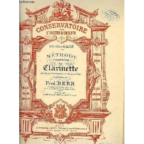 Méthode Complète De Clarinette