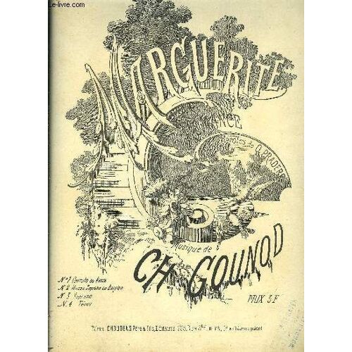 Marguerite Romance Pour Soprano Ou Tenor N°3 Chant Et Piano