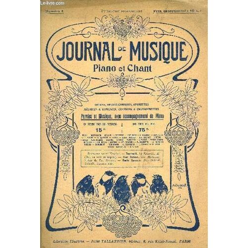 Journal De La Musique Numero 1