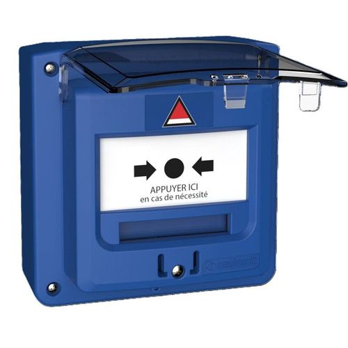 Déclencheur manuel radio étanche PPMS 5713C1C-RF3 ¿ NEUTRONIC risque majeur