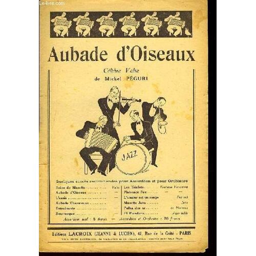 Aubade D'oiseaux Violon Ou Accordeon