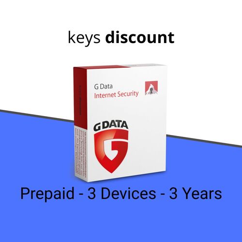 G Data Internet Security (3 Pc - 3 Ans)