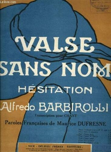 Valse Sans Nom Pour Piano