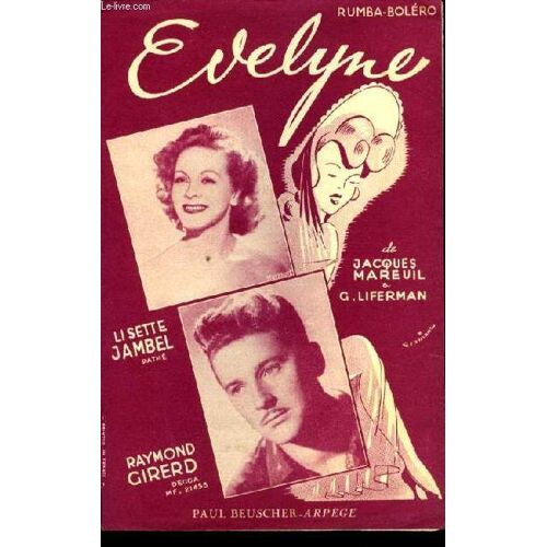 Evelyne Partition Pour Le Chant
