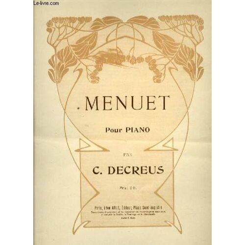 Menuet Pour Piano